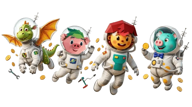 Personagens no Espaço